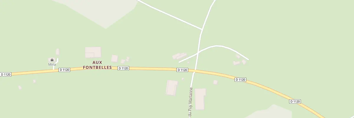 Plan du 5099 Aux Fontbelles à Saint-Jal