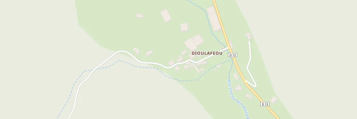 Plan du 26 Dioulafeou Hameau à Gudas