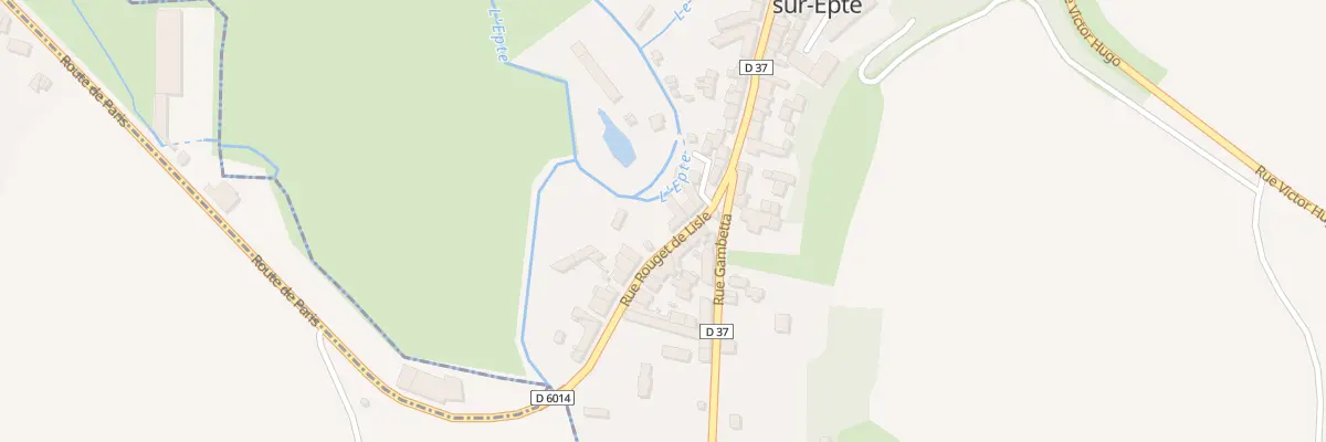 Plan du 40 Rue Rouget de l’Isle à Saint-Clair-sur-Epte