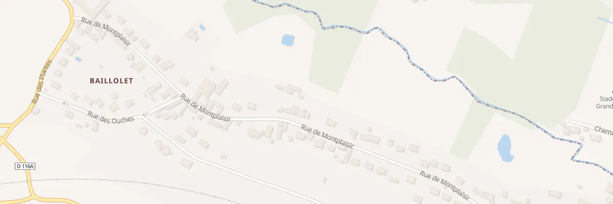 Plan du 30B Rue de Montplaisir à Bailleau-Armenonville