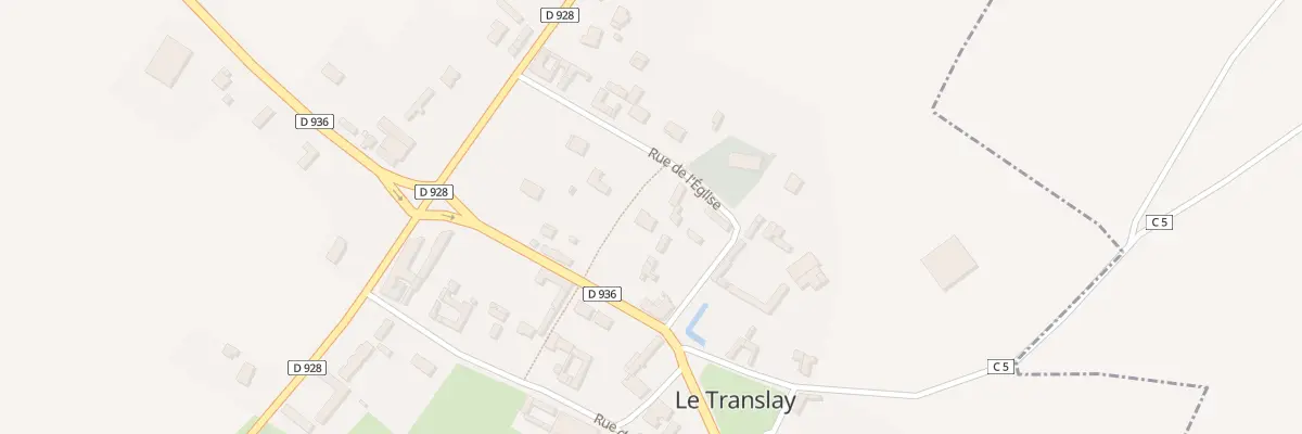 Plan du 7 Rue de l’Eglise au Translay