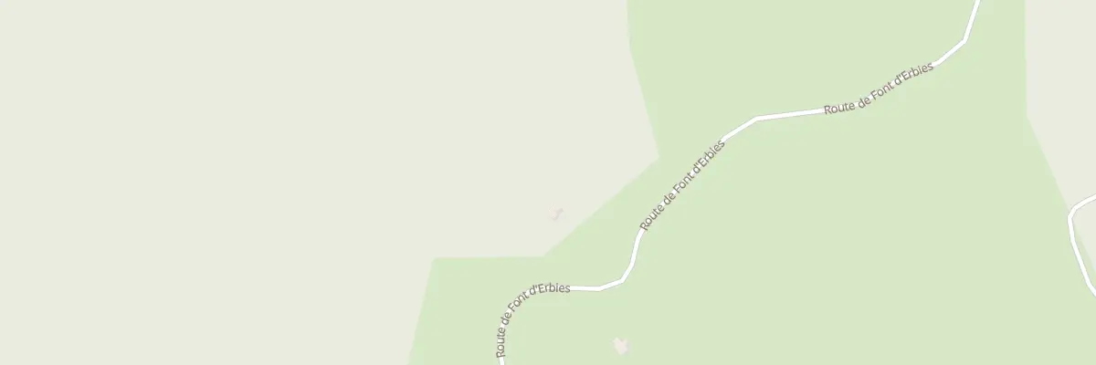 Plan du 5353F Paucou à Crégols