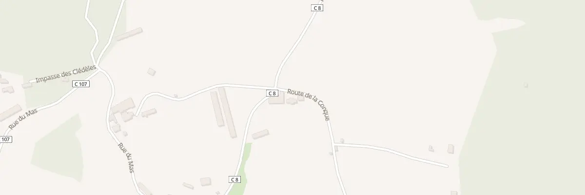 Plan du 613 Rte de la Conque à Tour-de-Faure