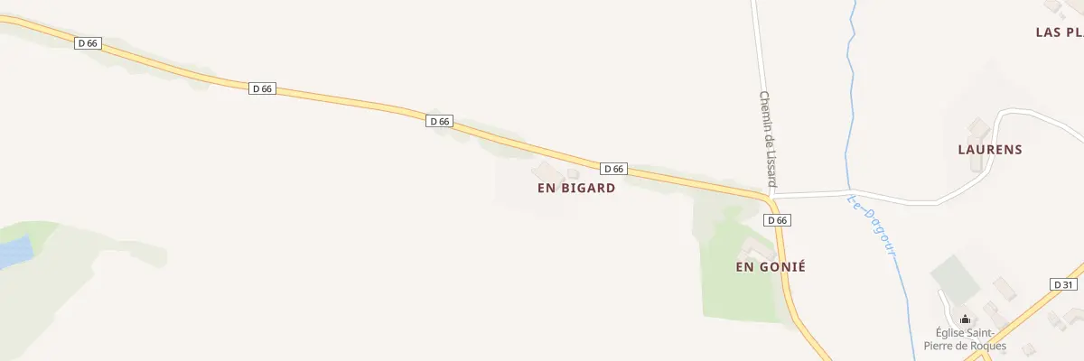 Plan du 192 En Bigard à Bourg-Saint-Bernard