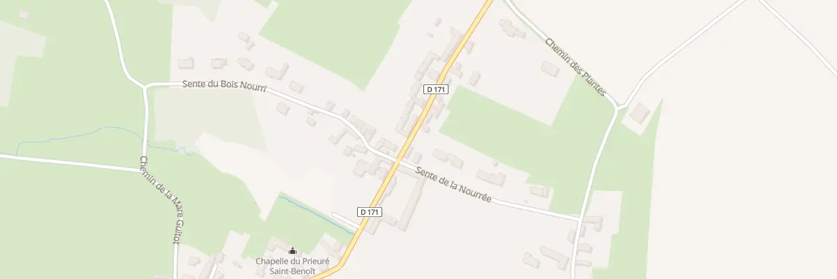 Plan du 4 Rue de la Coursoupe à Chérence