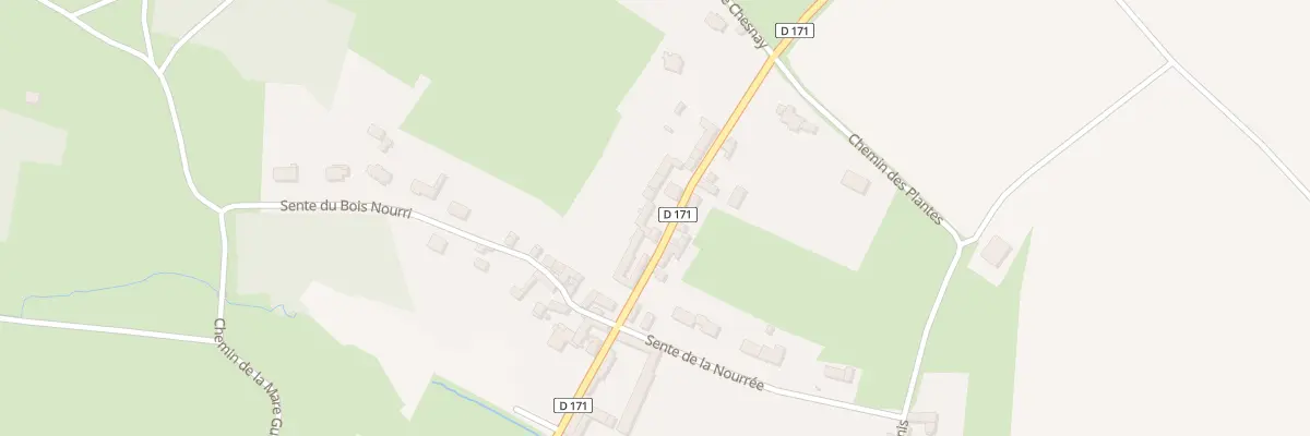 Plan du 19 Rue de la Coursoupe à Chérence