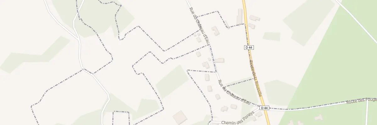 Plan du 5428 Les Pouges des Plats à Saint-Mexant