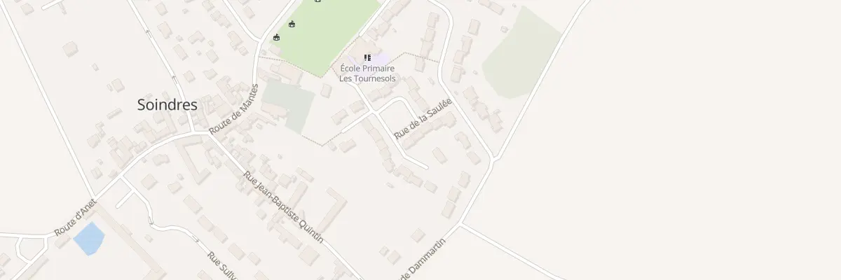 Plan du 7 Rue de la Saulée à Soindres