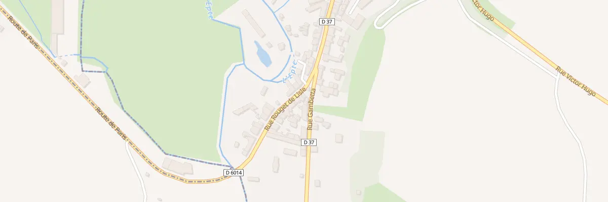 Plan du 37 Rue Rouget de l’Isle à Saint-Clair-sur-Epte