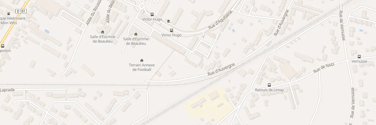 Plan du 26 Rue d’Aquitaine à Châteauroux