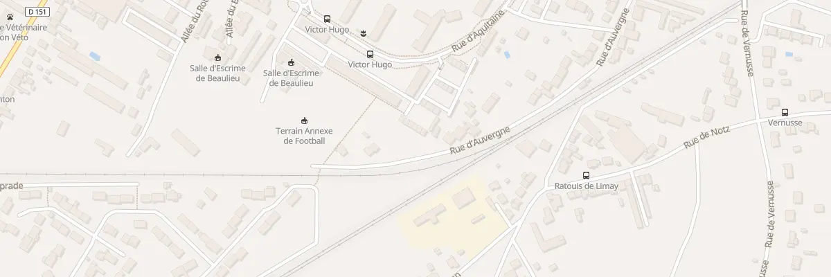 Plan du 32 Rue d’Aquitaine à Châteauroux