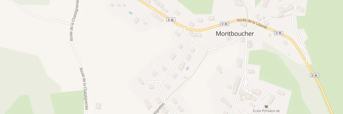 Plan du 5279 Le Bourg à Montboucher