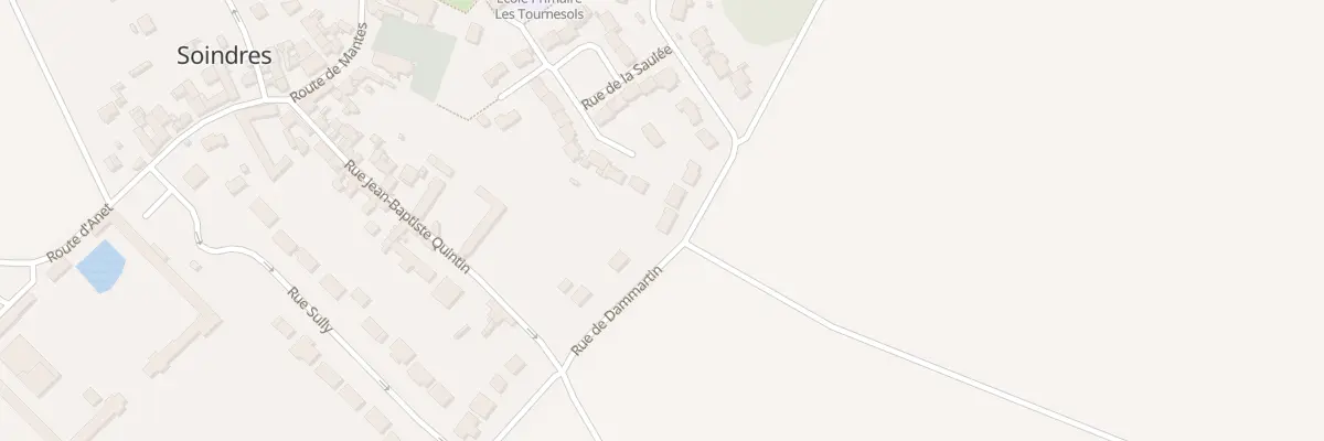 Plan du 5 Rue de Dammartin à Soindres