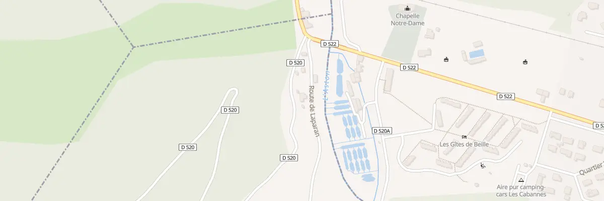 Plan du 50A Pont de Malpas à Château-Verdun