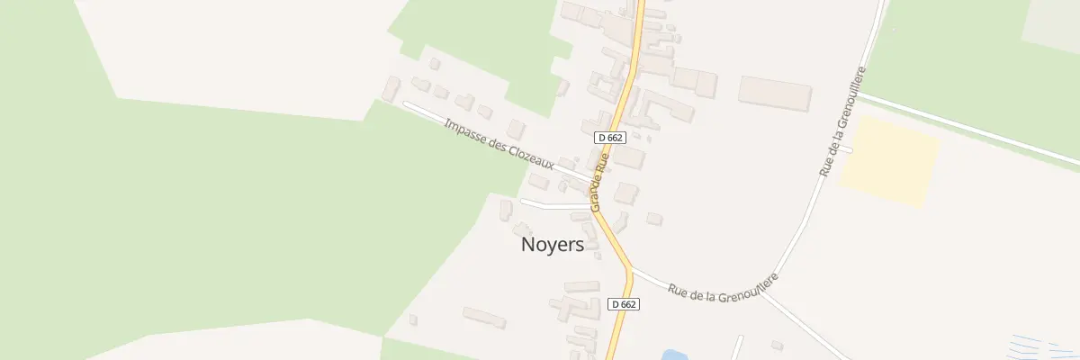 Plan du 2 Imp du Clos de Laubel à Noyers