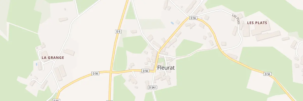 Plan du 22 Rue Jules Marouzeau à Fleurat