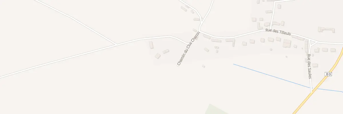 Plan du 34 Le Bout d’En Bas à Sancourt