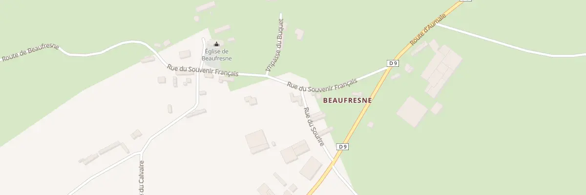 Plan du 119 Rue du Sourire à Haudricourt