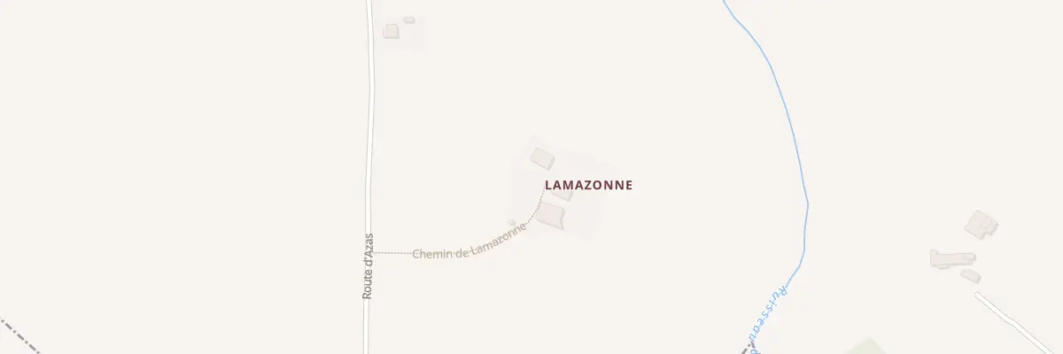 Plan du 169 Che Lamazonne à Saint-Sulpice-la-Pointe
