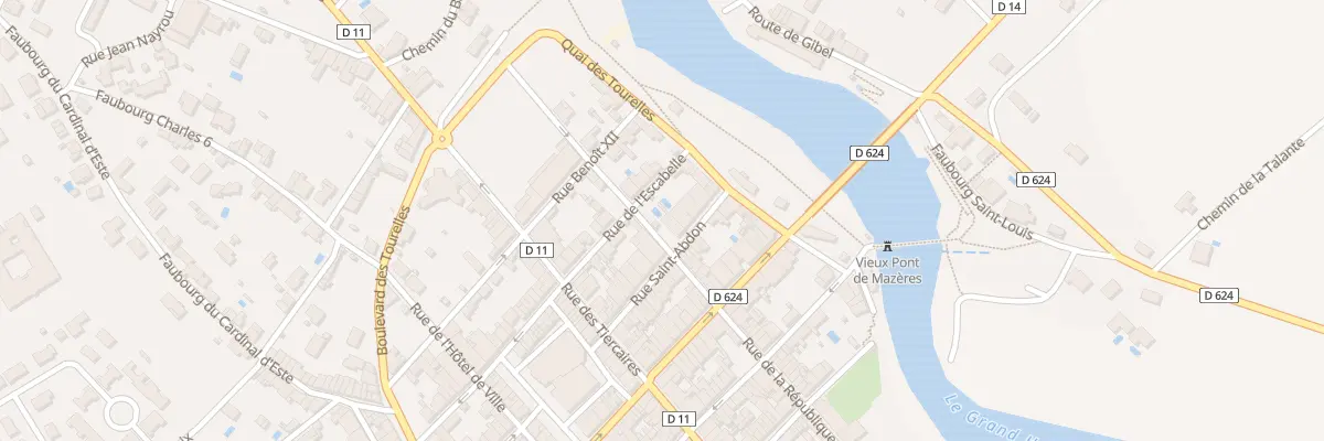 Plan du 10 Rue Saint-abdon à Mazères