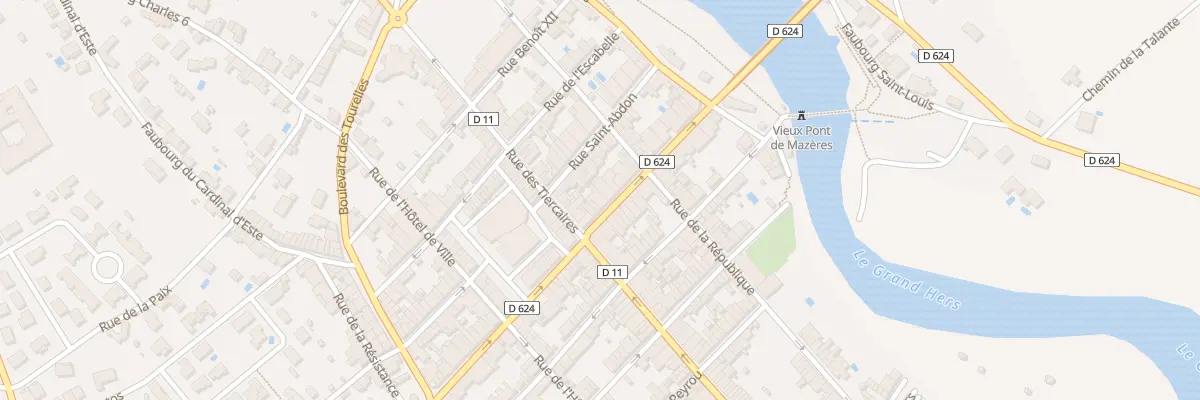 Plan du 32 Rue Martimor à Mazères