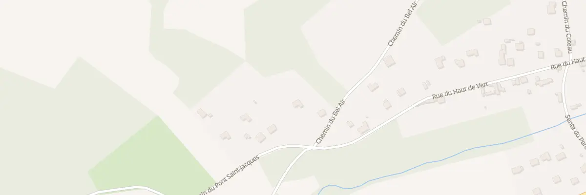 Plan du 1 Che du Bel Air à Vert
