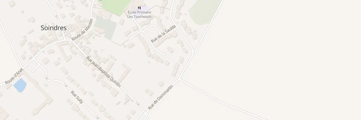 Plan du 9 Rue de Dammartin à Soindres