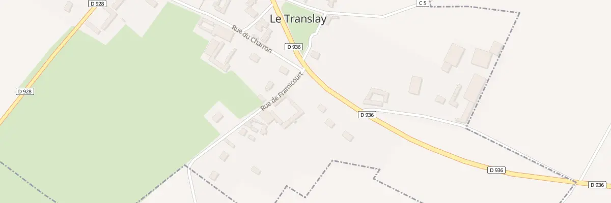 Plan du 1B Rue de Framicourt au Translay