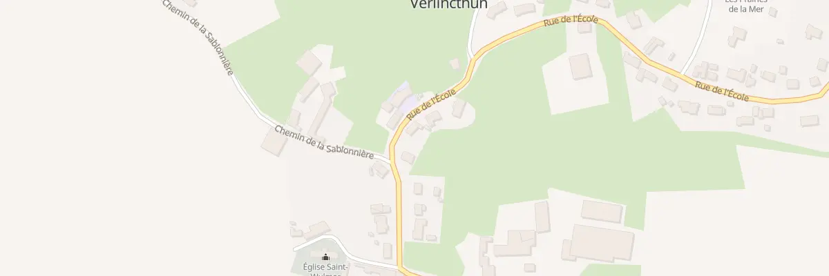 Plan du 16 Rue de l’Ecole à Verlincthun