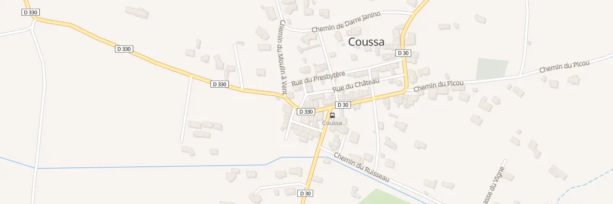 Plan du 3 Rue des Pyrenees à Coussa