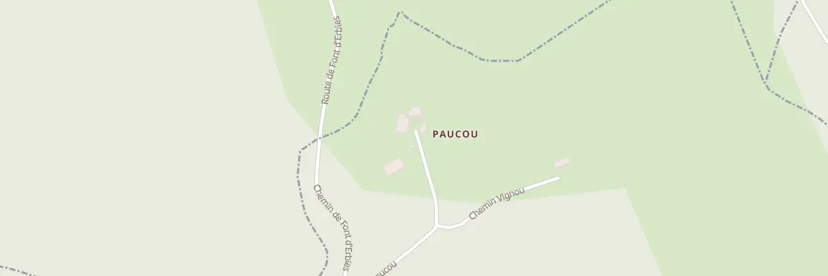 Plan du 5147 Paoucou à Concots