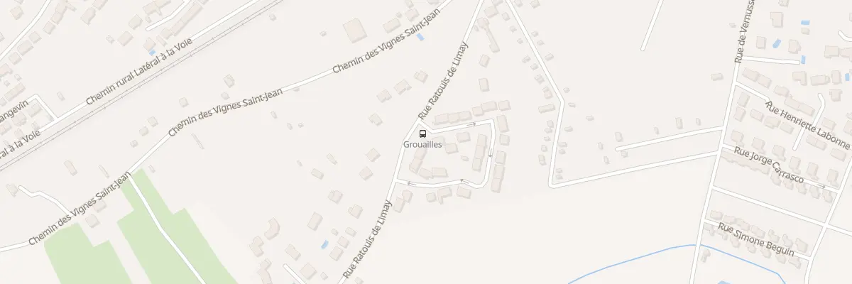 Plan du 39 Rue Ratouis de Limay à Châteauroux