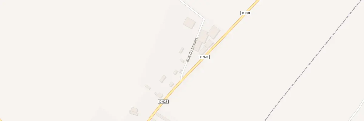 Plan du 3 Rue du Moulin au Translay