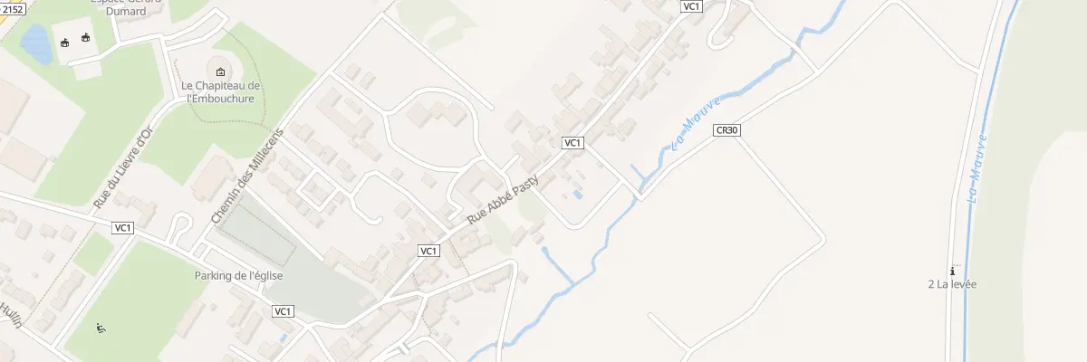 Plan du 95 Rue Abbé Pasty à Baule