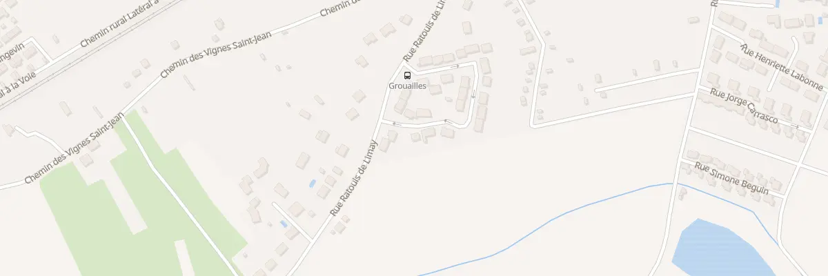Plan du 27 All des Grouailles à Châteauroux