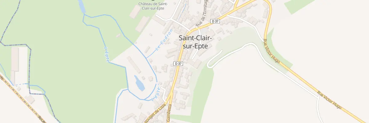 Plan du 19 Rue Rouget de l’Isle à Saint-Clair-sur-Epte