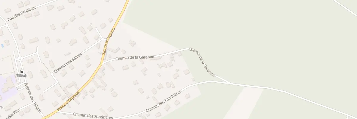 Plan du 12 Che de la Garenne à Bazainville