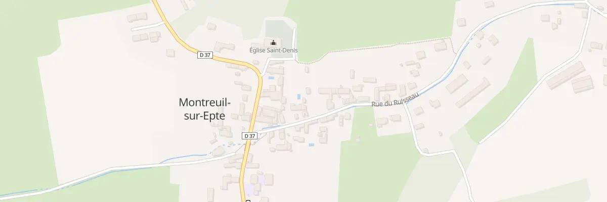Plan du 7 Rue du Ruisseau à Montreuil-sur-Epte
