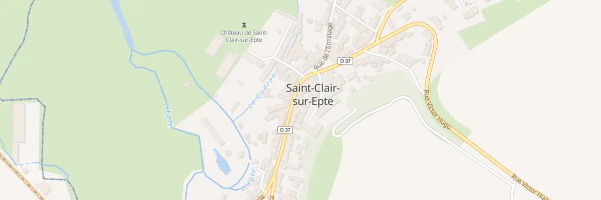 Plan du 7 Rue Rouget de l’Isle à Saint-Clair-sur-Epte