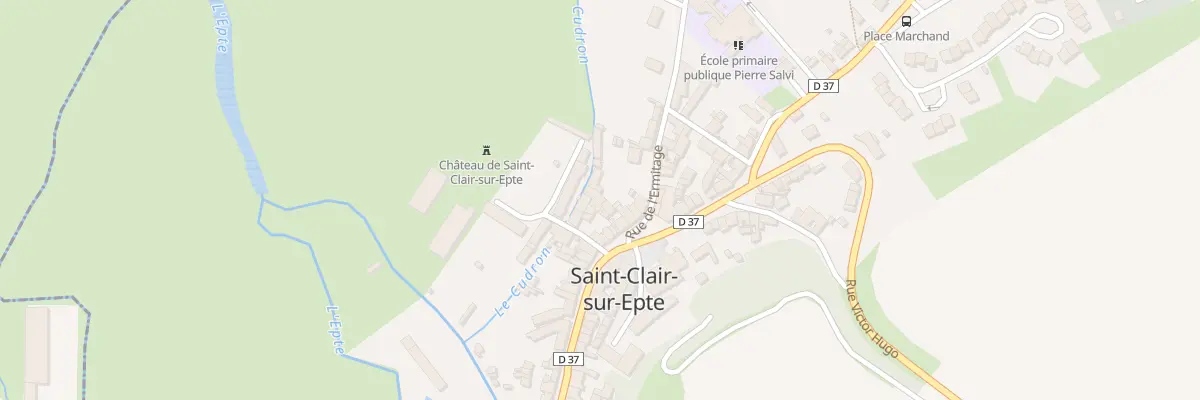 Plan du 11 Pl Rollon à Saint-Clair-sur-Epte