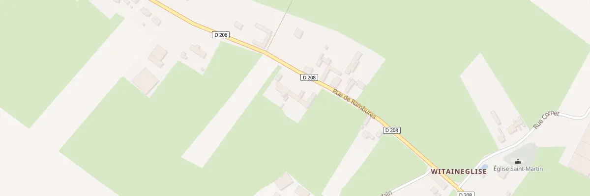 Plan du 66 Rue de Rambures à Framicourt