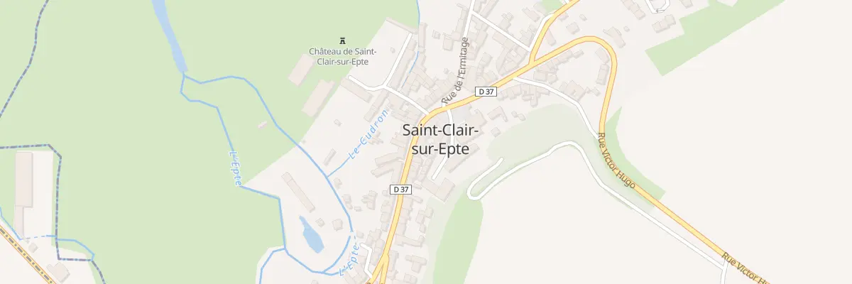 Plan du 3 Rue Rouget de l’Isle à Saint-Clair-sur-Epte