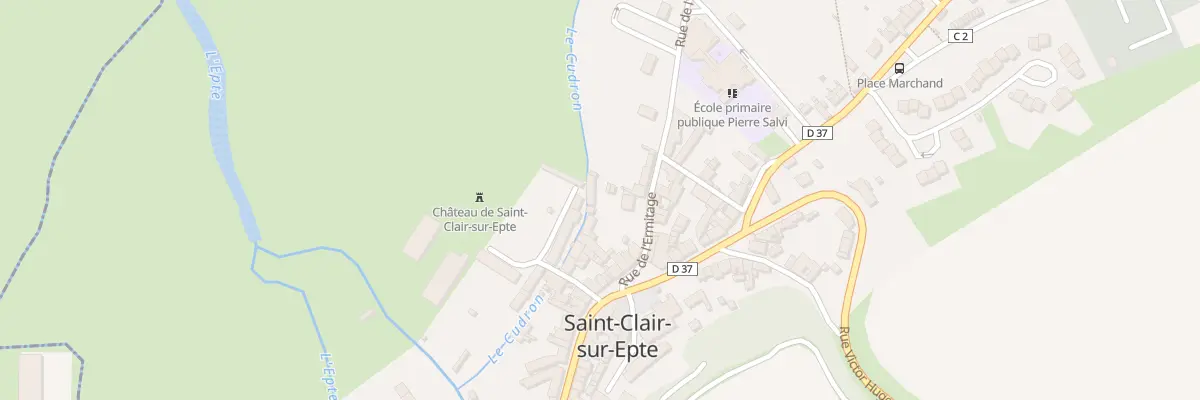 Plan du 3 L’Hermitage à Saint-Clair-sur-Epte