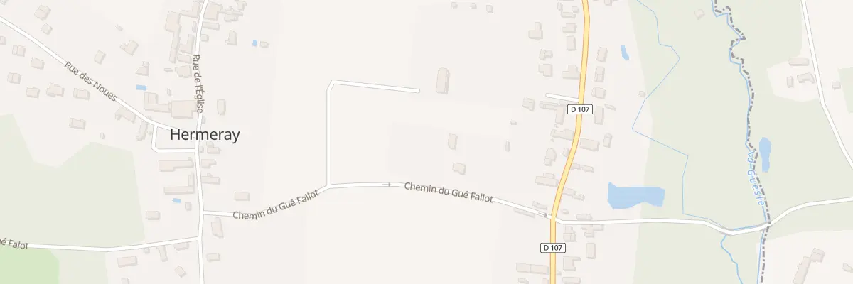 Plan du 14 Rte d’Epernon à Hermeray