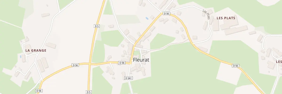 Plan du 7 Rue Etienne Louis Genty à Fleurat