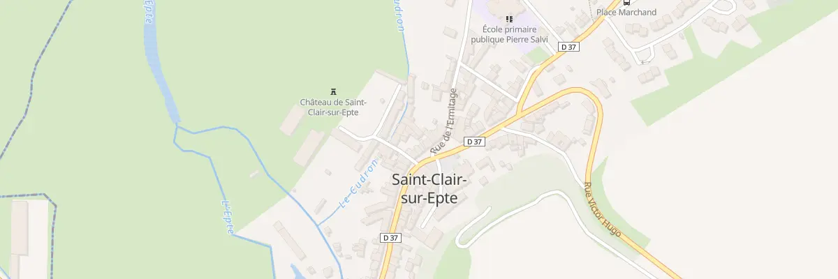 Plan du 11 Pl Rollon à Saint-Clair-sur-Epte