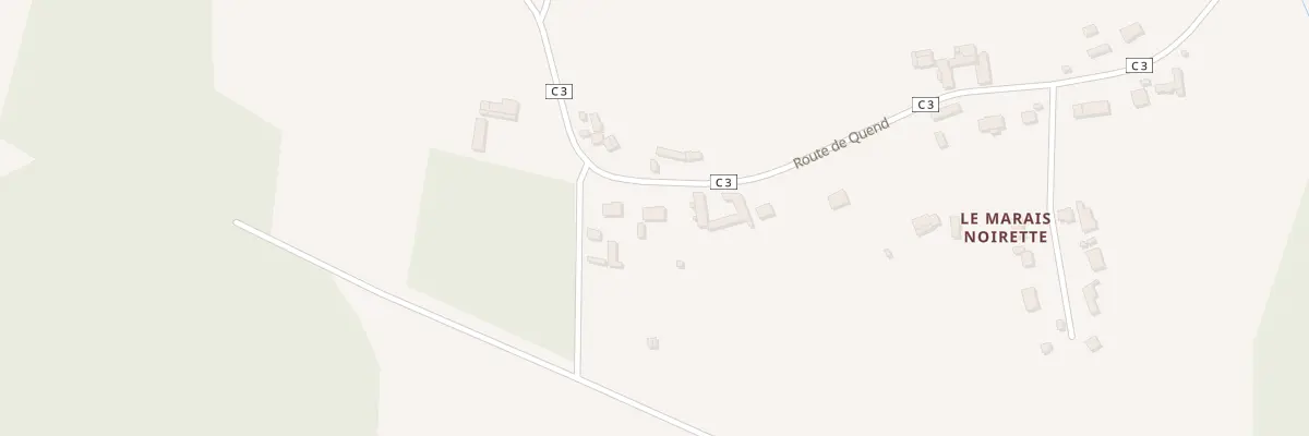 Plan du 13T Rte de Quend à Villers-sur-Authie