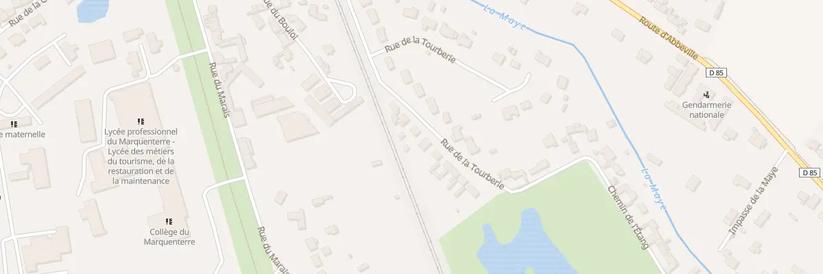 Plan du 6 Rue de la Tourberie à Rue