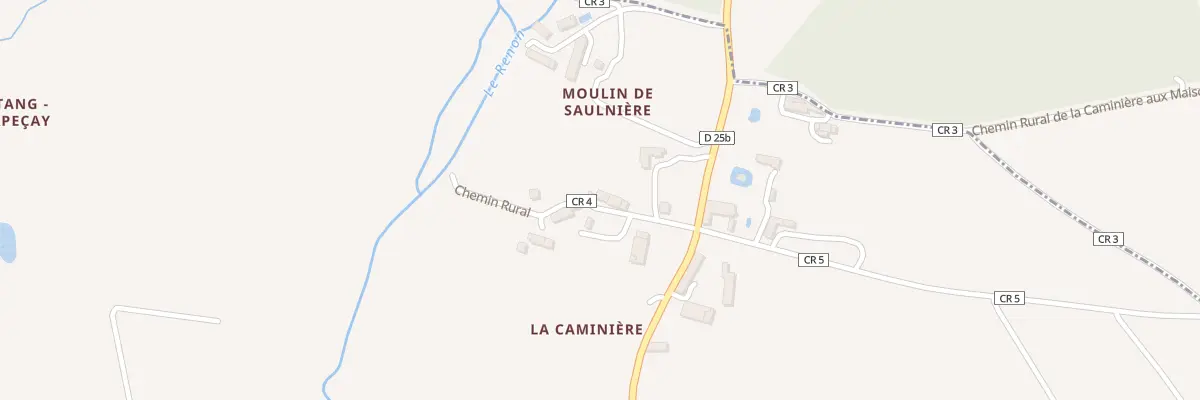 Plan du 4 Che de la Riviere à Val-Fouzon