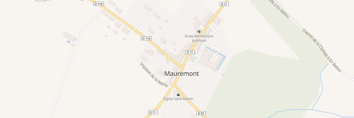 Plan du 2 Rte de Baziége à Mauremont